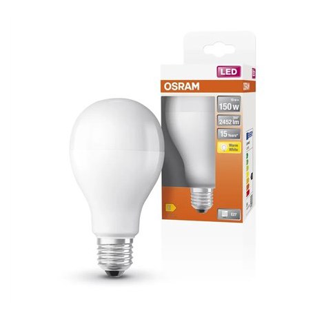 Osram Parathom Classic LED 150 non-dim 19W/827 E27 bulb Osram | Parathom Classic LED | E27 | 19 W | Warm White - 2